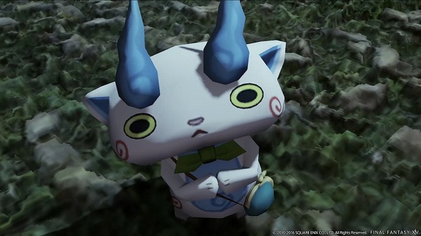 "FFXIV" X "Yokai Watch 3" التعاون! يظهر Jibanyan في أرض Eorzea