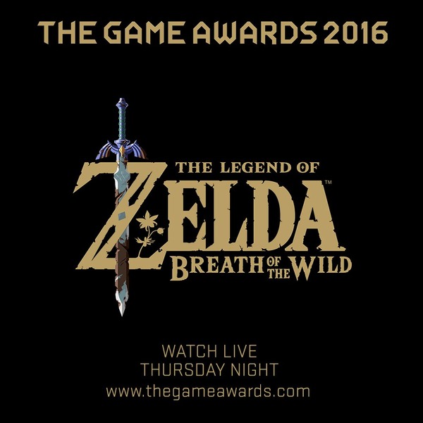 سيتم إصدار لقطات حصرية لأحدث "The Legend of Zelda" في "Game Awards 2016" في الأول من ديسمبر!