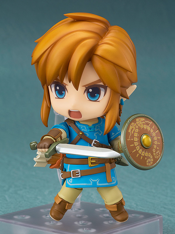 "Link" من "The Legend of Zelda Breath of the Wild" هو nendoroid! العديد من الخيارات مثل السيوف والخيول والصور والصور الثالثة