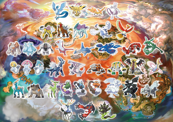 ظهرت جميع بوكيمون الأسطوري في "Pokemon Ultra San Ultra Moon"! Mega Sother و Genshikaiki! الصورة السابعة / الصورة