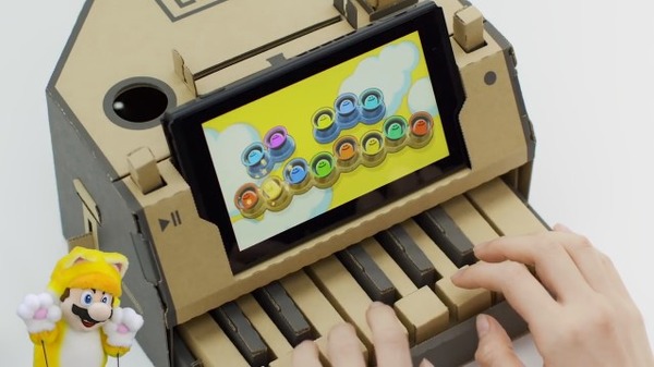 تقترب من سحر "Nyanyanya! Catomario Time" "Nintendo Labo"! تقديم الفعل ، حيث يصبح MII بطلاً آخر