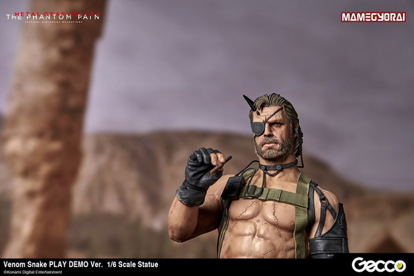 "MGSV: TPP" "VENOM Snake 1/6 تمثال" 800 إصدار محدود هو الصورة/صورة التوزيع المحلي الثالث