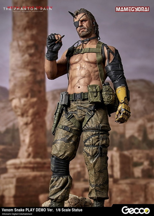 "MGSV: TPP" "Venom Snake 1/6 تمثال" 800 إصدار محدود هو قرار التوزيع المحلي الرابع