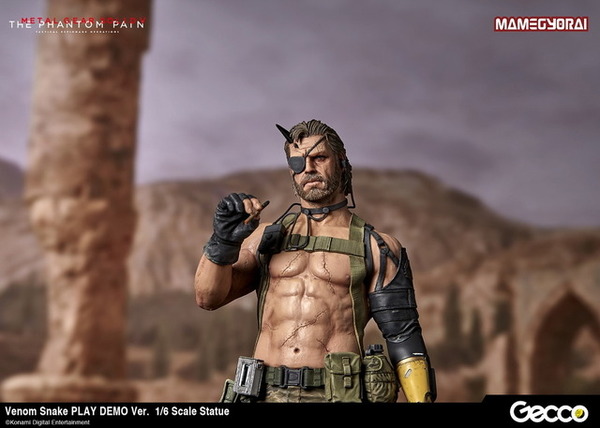 "MGSV: TPP" "Venom Snake 1/6 تمثال" 800 إصدار محدود هو قرار التوزيع المحلي السادس