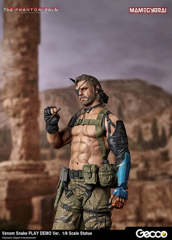 "MGSV: TPP" و "Venom Snake 1/6 تمثال" 800 إصدار محدود هو قرار التوزيع المحلي الخامس عشر