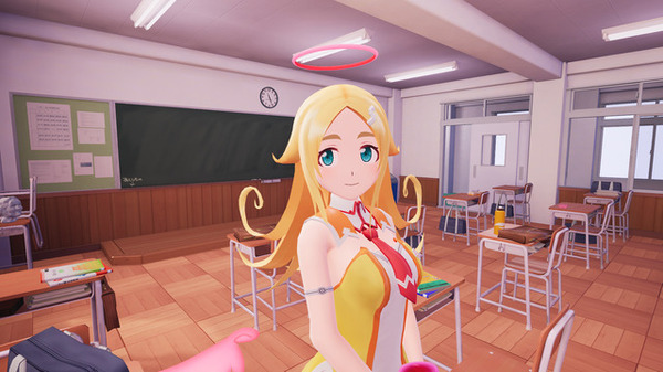 فتاة جميلة بندقية stg "gyaru ☆ cancer 2" نسخة بخارية من VR متوافق مع Dodokidoki VR وضع "Game Ensire هي VR