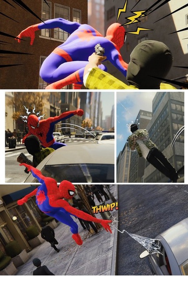 أنتج المشجعون "Marvel's Spider-Man" كاريكاتير في وضع الصور! درجة الكمال "مذهلة" كما لو كانت الأصل.