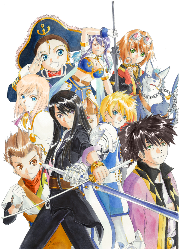 تم إصدار "Tales of Vesperia REMASTER" اليوم، 11 يناير! يتم أيضًا إجراء حملة حيث يمكنك الفوز بأوراق ملونة موقعة من 9 أعضاء من فريق التمثيل.