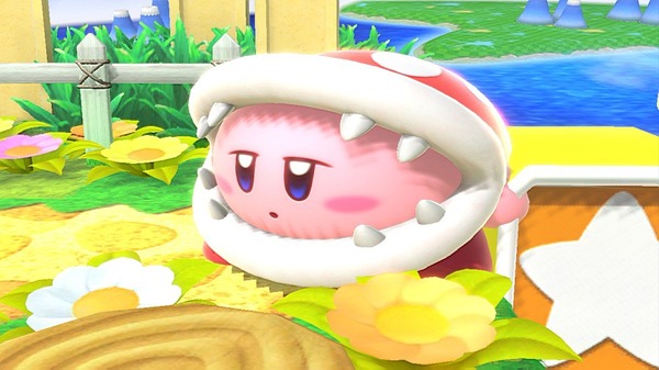 "Kirby"، نسخة من "Smash Bros. SP" "Pak'n Flower"، لطيفة جدًا! حرفيا "باكون"، سوف تقع في حب هذه الصورة/الصورة الثالثة