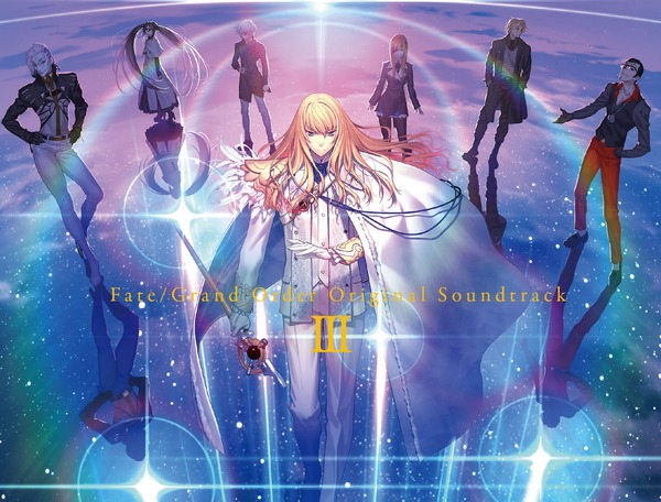 "FGO Original Soundtrack III" تم إصدار نمط سترة! يتم رسم الشائعات السبعة