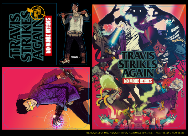 PS4/Steam "Travis Strikes مرة أخرى: لا مزيد من الأبطال الكامل" إصدار في 17 أكتوبر! يتضمن محتوى إضافي موزعة في الماضي ، بما في ذلك الصورة / الصورة السادسة
