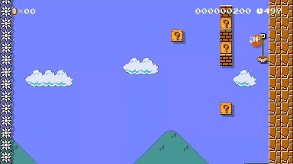 زانشين! تتميز لعبة "Super Mario Maker 2" الآن بمرحلة تدور فيها "1-1" بمقدار 90 درجة