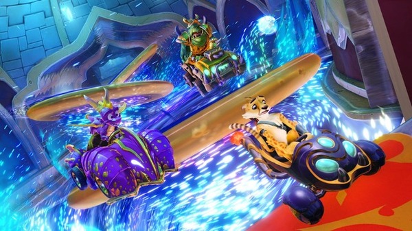 "Crash Bandicoo Racing Botto Nitro! ] و "sphilo" تعاون! شخصيات ومراحل إضافية في Grand Prix 4th Photo / صورة جديدة