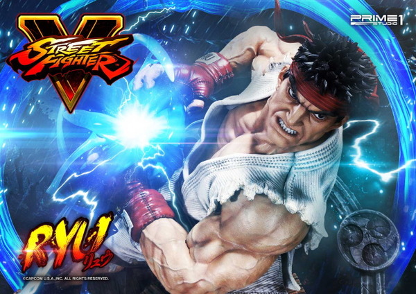 اتركها! قبضة موجة فراغ! ! "Ryu" هو شخصية قوية "Super" عالية من "Street Fighter V" ، أول صورة / صورة