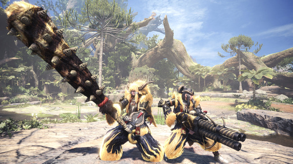 الكشف عن تفاصيل الوحش الإضافي "Monster Hunter: Iceborne" "راجان"! كما تم الكشف عن صورة للمعدات تظهر التباين بين الذهب والأسود.