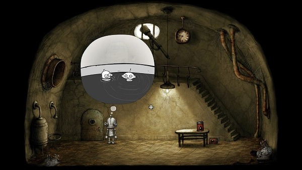 عالم الكتب المصورة البخارية والروبوتات الكوميدية لا تقاوم! تحفة التبديل المخفية "Machinarium" هي الصورة السادسة عشرة / الصورة للبيع حتى 7 نوفمبر