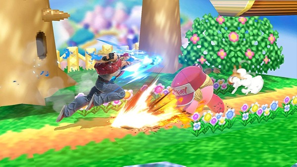 "Smash Bra sp" جاذبية كيربي الذي امتص تيري ، "حسنًا!"