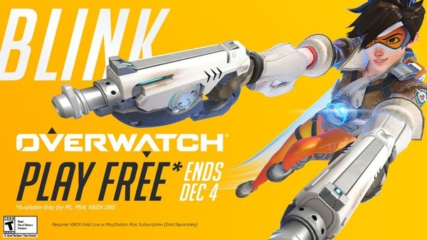 PC/PS4 "Overwatch" مسرحية مجانية يمكنها تجربة اللعبة بالكامل ، الصورة/الصورة الأولى حتى 5 ديسمبر