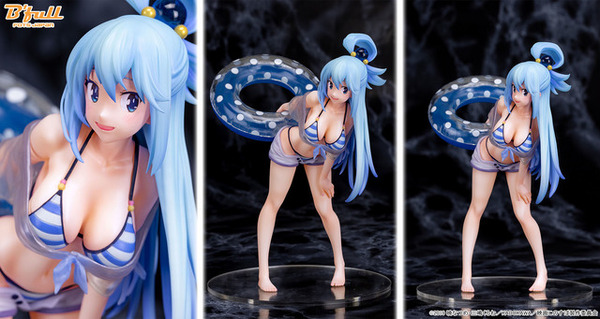 "Kono Suba" The Goddess Aqua's Swimsuit "يرجى الثناء والثناء على الجميع ودلاب!"