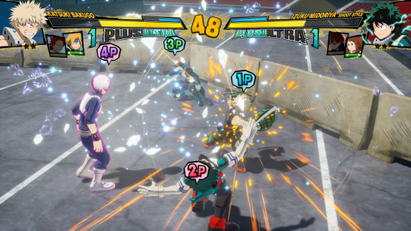 إطلاق تفاصيل لعبة My Hero Academia One’s Justice 2 لـ Fat Gum وMr. Compress وTwice! الدعم النفسي مهم في الصورة/الصورة الخامسة "2VS2".