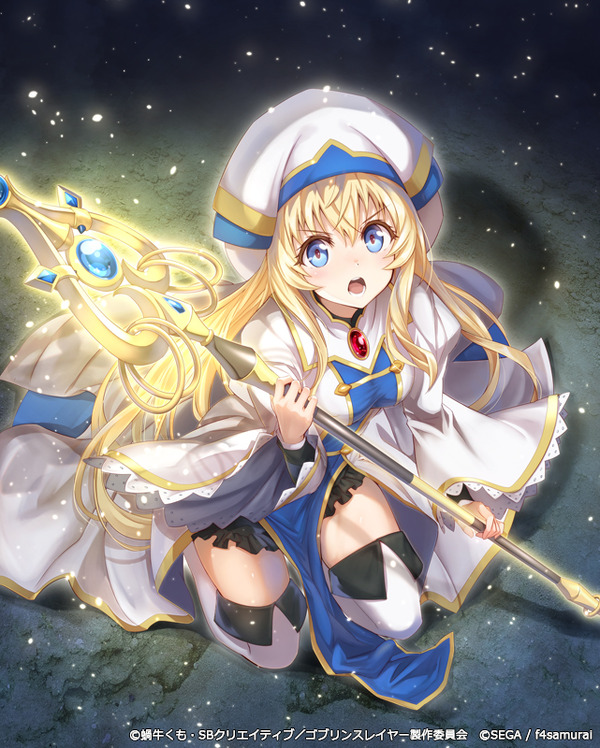 يبدأ النصف الثاني من التعاون بين "Orsaga" و"Goblin Slayer"! تتوفر الآن الصورة/الصورة الرابعة لـ "Goblin Slayer" و"Priestess" بـ 16UR