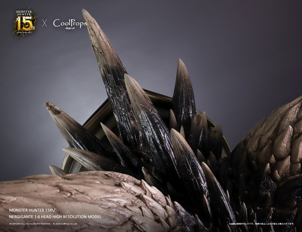 "Monhan" Nergigante يصبح "1/6 مقياس كبير جدا رأس كبير"! جودة عالية فائقة يمكن أن ترتعش فقط من خلال مطابقة العيون ، السعر هو 300000 ين بما في ذلك الضريبة ، الصورة الحادية عشرة / الصورة