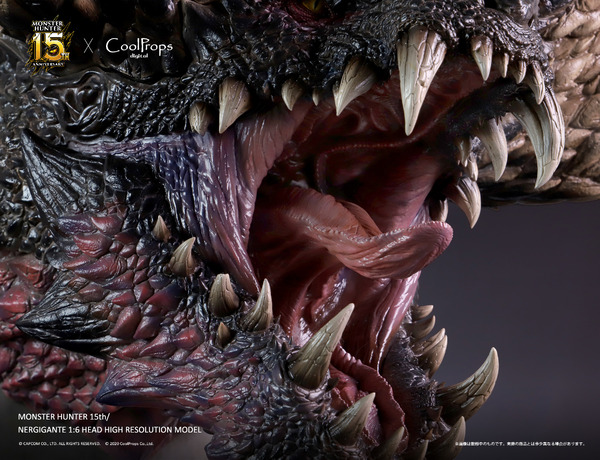 "Monhan" Nergigante يصبح "1/6 مقياس كبير جدا رأس كبير"! جودة عالية فائقة يمكن أن ترتعش فقط من خلال مطابقة العيون ، والسعر 300000 ين بما في ذلك الضريبة والصورة الرابعة عشرة