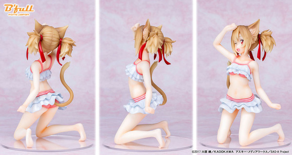 "Sao" Swimsuit "Silica" هو شخصية! آذان الذيل والقطط لطيف ♪ الصورة / الصورة السادسة