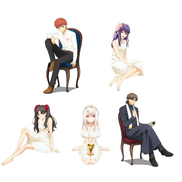 ستعقد معارض "Fate" Series 2 لإحياء العمل في تحريك! البضائع الأصلية التي تستخدم الرسوم التوضيحية المرسومة متوفرة أيضًا في الصورة / الصورة الأولى
