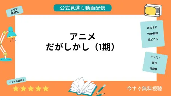 مقارنة بين خدمات توزيع الفيديو حيث يمكنك مشاهدة جميع حلقات انمي “Dagakashi 1” مجانا